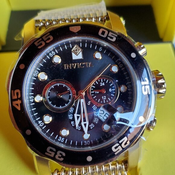 Invicta Pro Diver Gold Chronograph, 14723B - Picture 14 of 14